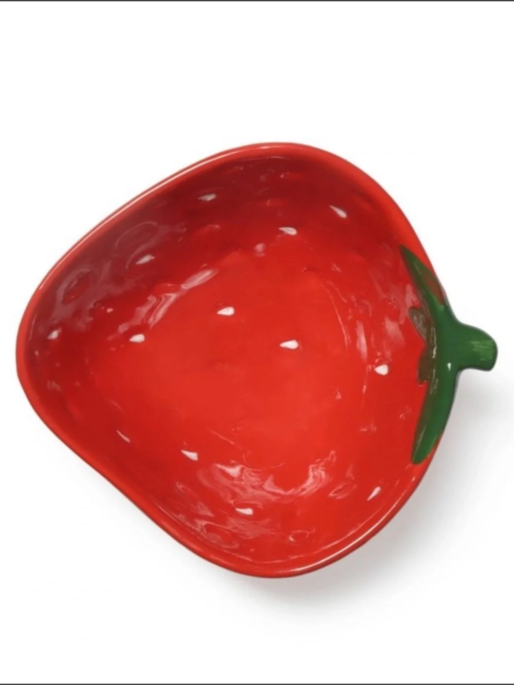 New Strawberry Ceramic Bowl Red/Green Target Bullseye Playground, Spring 2026